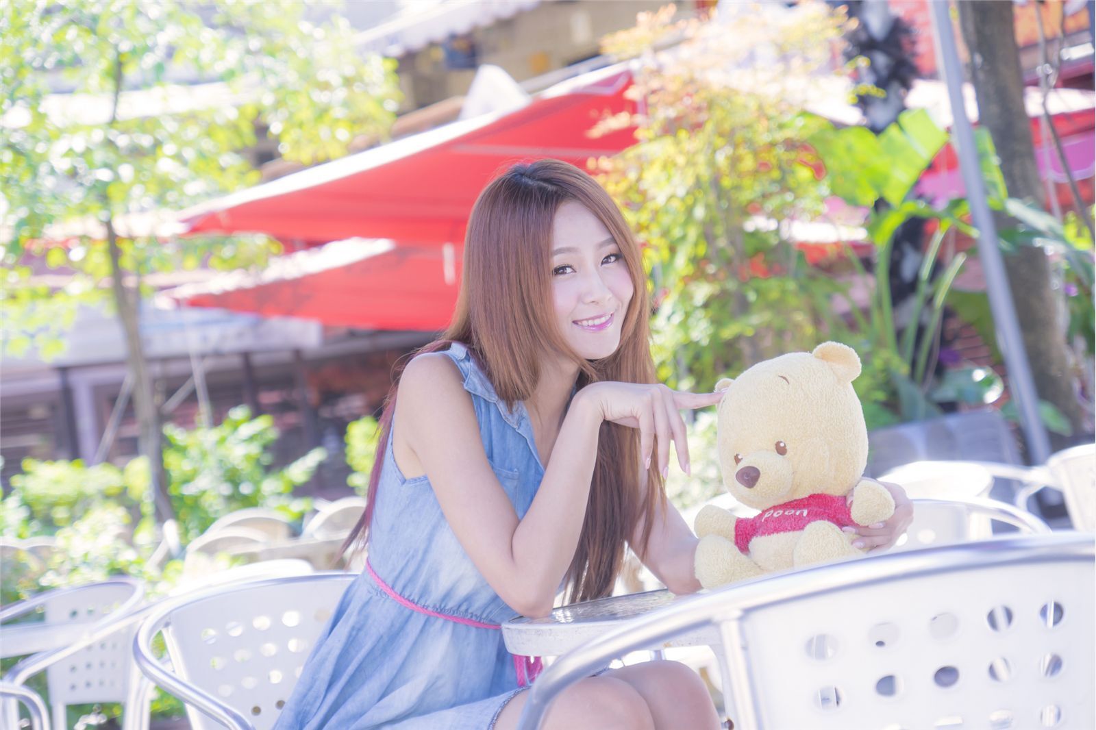 Beautyleg女神-小雪 Winnie-校园制服街拍写真合集 2